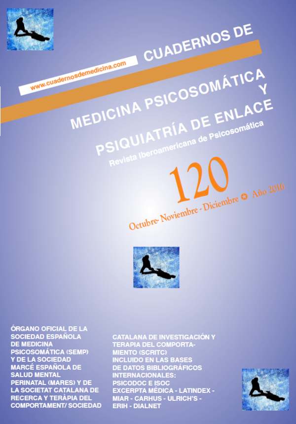 Cuadernos de Medicina Psicosomática y Psiquiatría de Enlace Nº 120